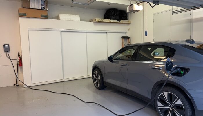 ChargePoint Level 2 EV Charger Installation in Garage in Waterloo, ON