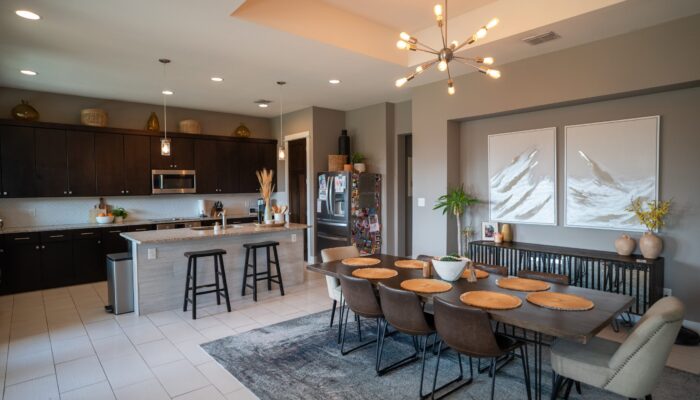 Interior LED Lighting and Chandelier Installation Project in Waterloo, ON